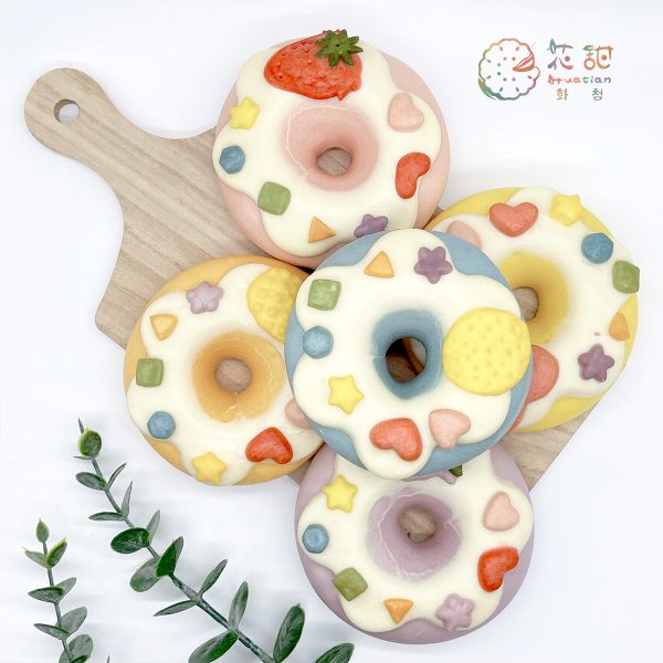 鮮奶造型饅頭甜甜圈