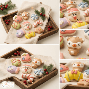 聖誕造型饅頭 9 入組